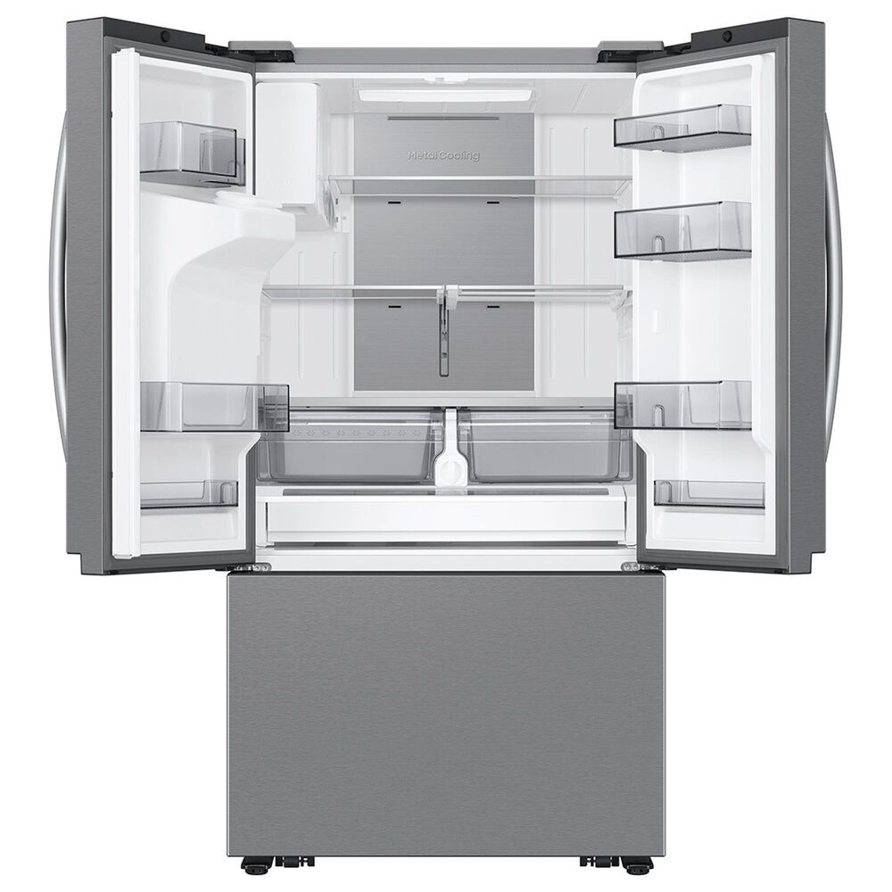 Samsung 26 Cu. Ft. Mega 3-Door French Door Refrigerator with Four Ice Types in Stainless Steel, , large