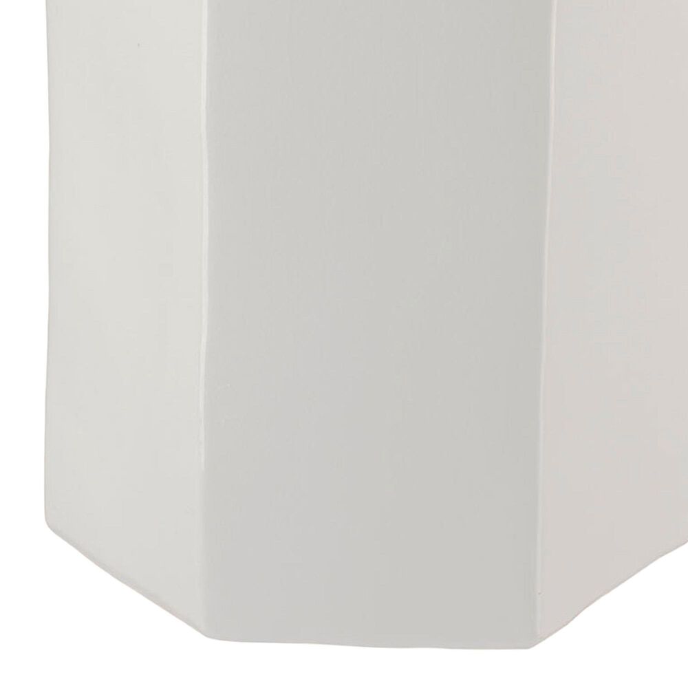 Splendor Living Kingsley Small Side Table in White, , large