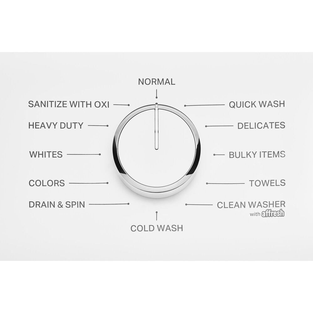 WHIRLPOOL 4.3 Cu. Ft. Top Load Agitator Washer and 7.0 Cu. Ft. Electric Front Load Dryer with Glass Lid Laundry Pair in White, , large