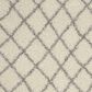 Safavieh Dallas Shag SGD258F-3 3" x 5" Ivory/Grey Area Rug, , large