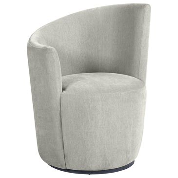 Coaster Nueva Swivel Chair in Dove Grey, , large
