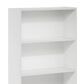 HOMLUX 6-Tier Free Standing Open Storage Bookcase in White, , large