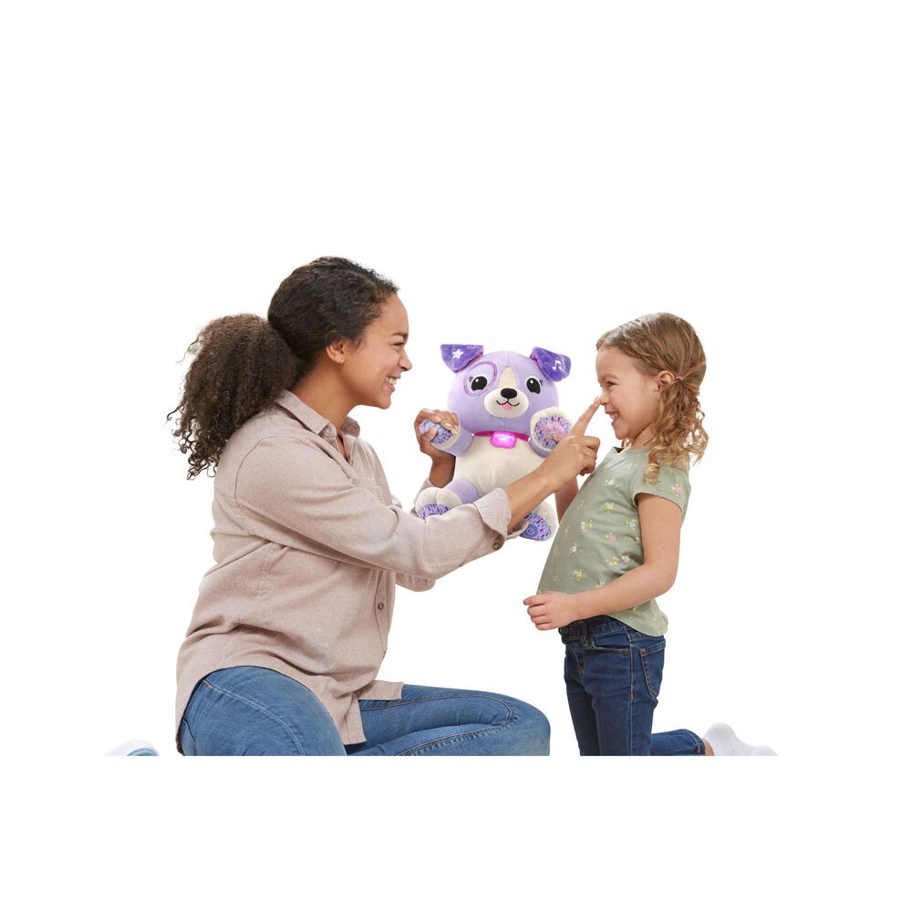Vtech My Pal Violet Smarty Paws Plush in Purple, , large