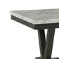 Mayberry Hill Everdeen Faux Marble and Wood Dining Table, , large