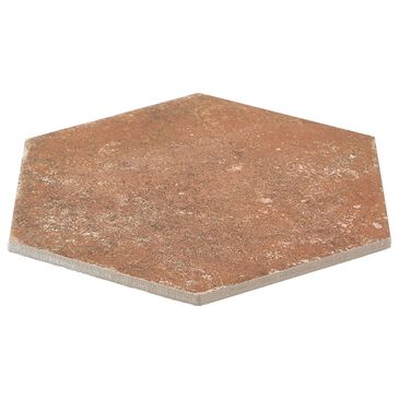 Soho Studio Pompeia Marron 8" x 9" Hexagon Porcelain Tile, , large