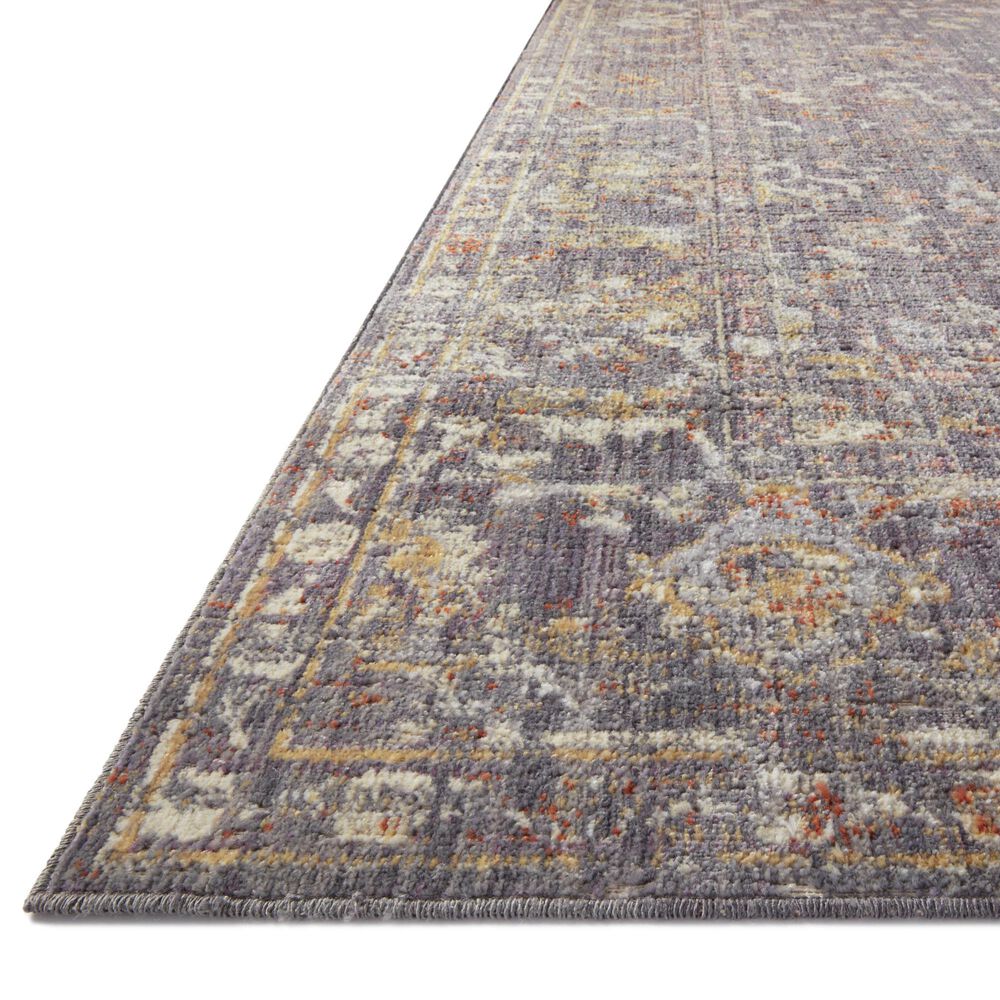 Chris Loves Julia x Loloi Rosemarie 2&#39;7&quot; x 4&#39; Graphite and Multicolor Area Rug, , large