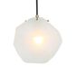 Uttermost Geodesic 1-Light Mini Pendant in Antique Brass and Black, , large