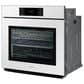 Samsung Bespoke Bespoke 30" Single Electric Wall Oven with Convection in White Glass, , large