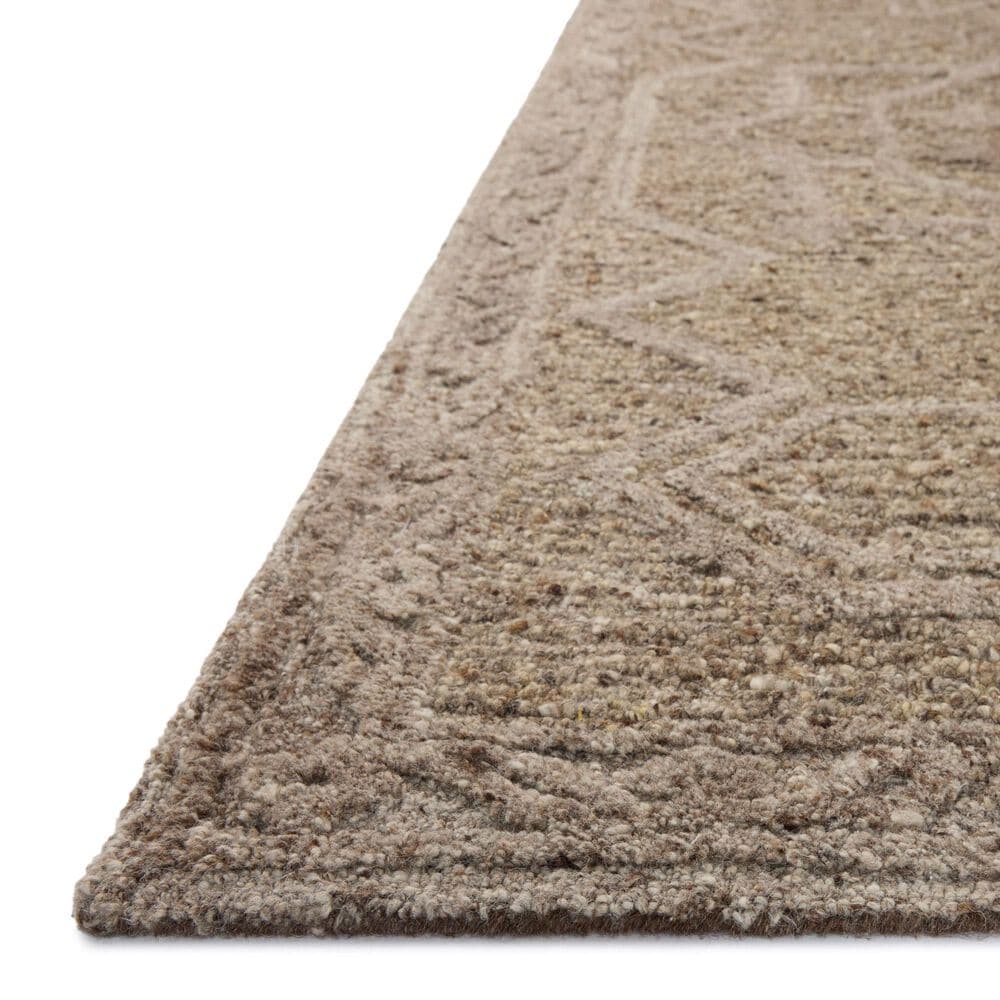 Loloi Mabel Bark and Graphite 2&#39;3&quot; x 3&#39;9&quot; Area Rug, , large