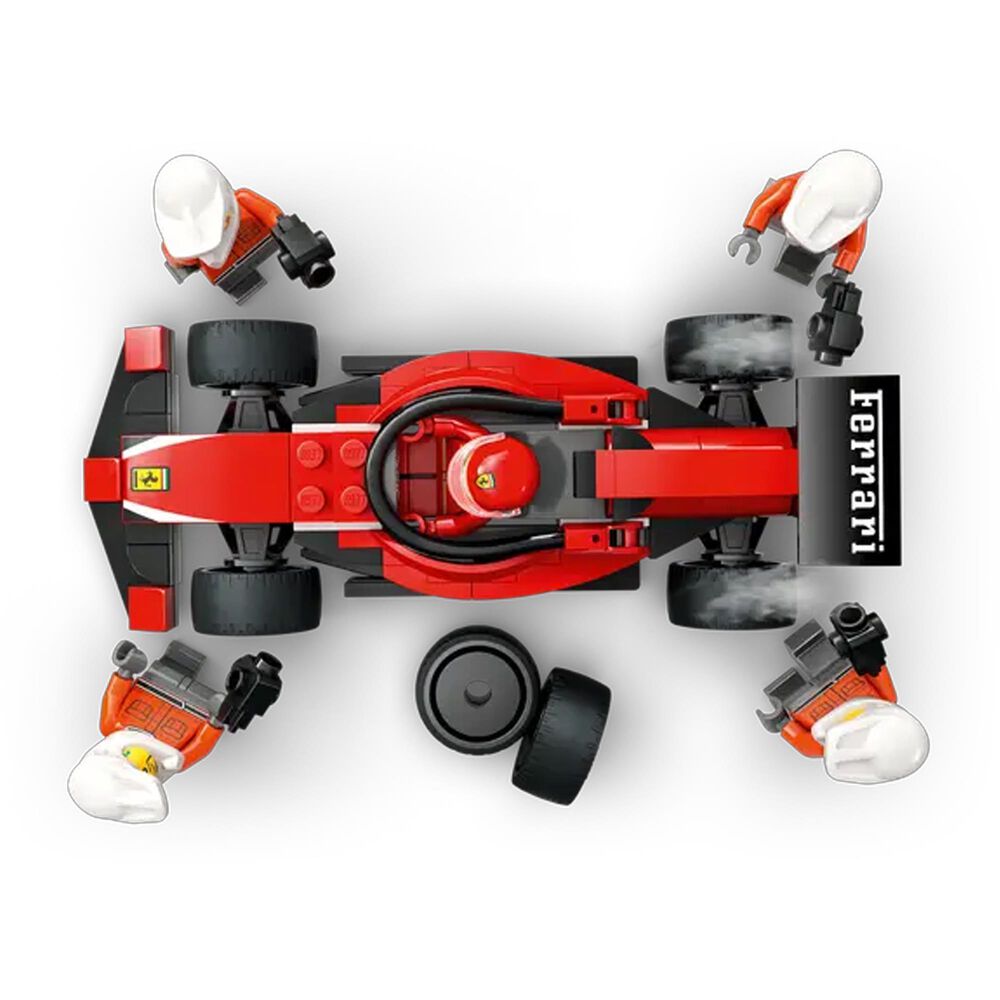 LEGO City F1 Pit Stop &amp; Pit Crew with Ferrari Car, , large