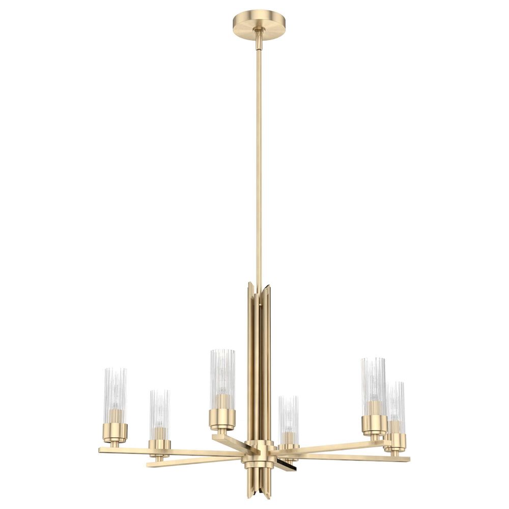 Hunter Gatz 6-Light Chandelier in Alturas Gold, , large