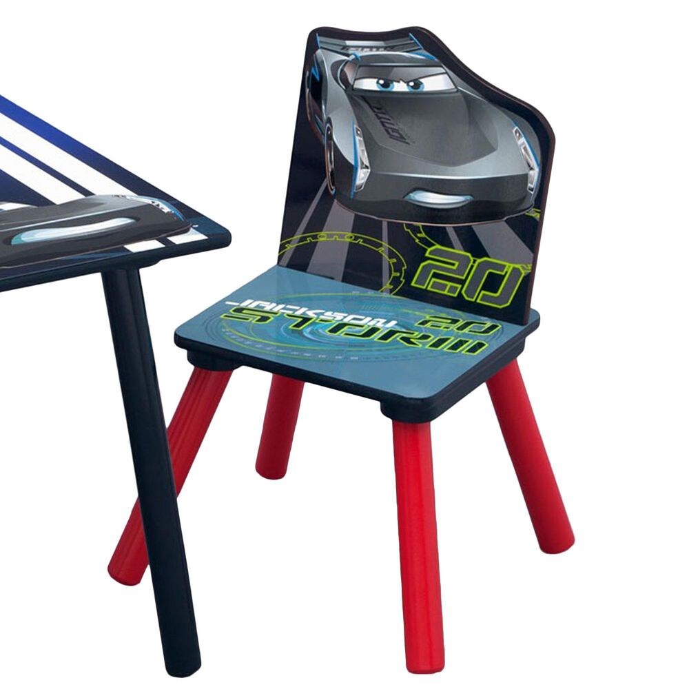Delta Disney Cars 3Piece Table and Chair Set in Blue and Red NFM