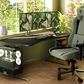 Arozzi Arena Large Gaming Desk in Forest Green, , large