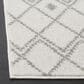 Safavieh Adirondack ADR132B-4 4" x 6" Ivory and Grey Area Rug, , large