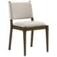 Coaster Ottowa Wood and Upholstered Dining Side Chair in Brown, , large