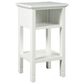 Signature Design by Ashley Marnville Accent Table in White, , large