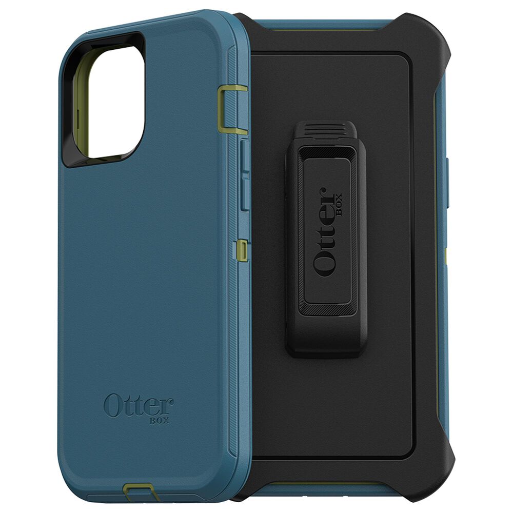 Otterbox Defender Case For Apple iPhone 12 Pro Max in Teal Me About It, , large