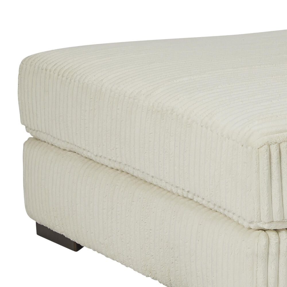 Ashley Lindyn Oversized Accent Ottoman in Ivory, , large