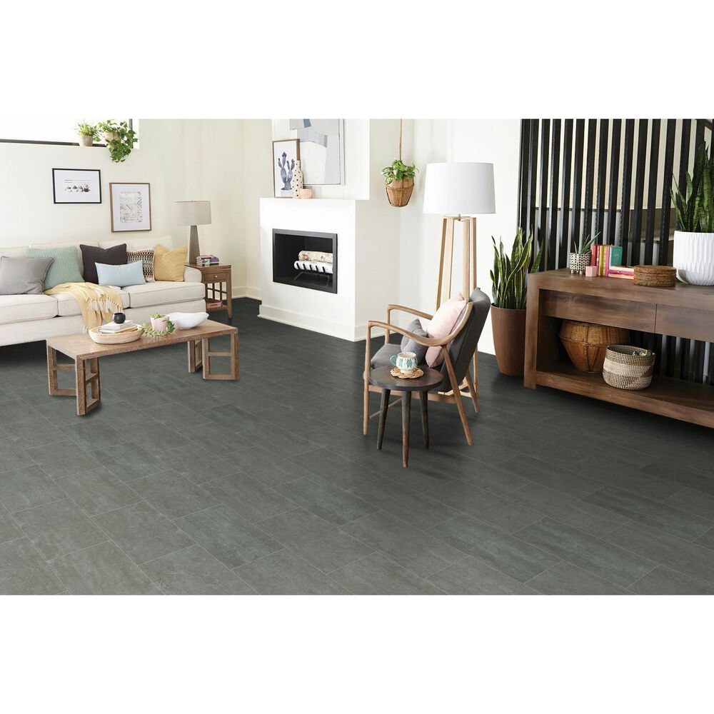Robbins Hearthstone Cast Graywood 12&quot; x 24&quot; Engineered Stone Tile, , large
