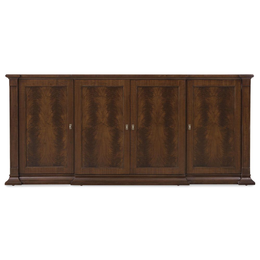 Hooker Furniture Archives Buffet in Classic Walnut, , large