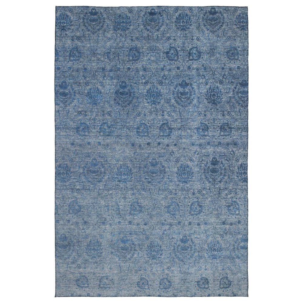 Dalyn Rug Company Burano BU8 9" x 12" Blue Indoor/Outdoor Area Rug, , large