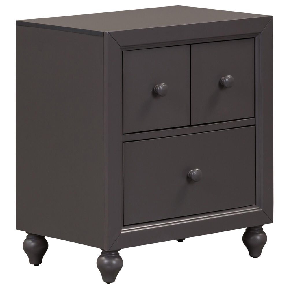 Belle Furnishings Cottage View Nightstand in Dark Gray, , large