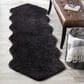 Safavieh Sheep Shag SSG101C 2"3" x 8" Charcoal Runner, , large