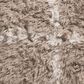 Angela Rose Amira 2"3" x 4" Khaki and Ivory Area Rug, , large