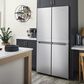 KitchenAid 19.4 Cu. Ft. Counter-Depth 4-Door Refrigerator with PrintShield Finish Metallic Steel, , large