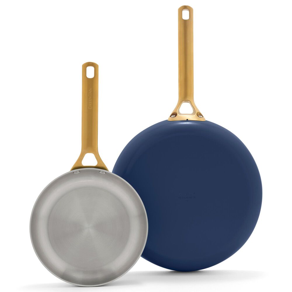 Green Pan Reserve Pro 2-Piece Uncoated Frypan Set in Twilight, , large