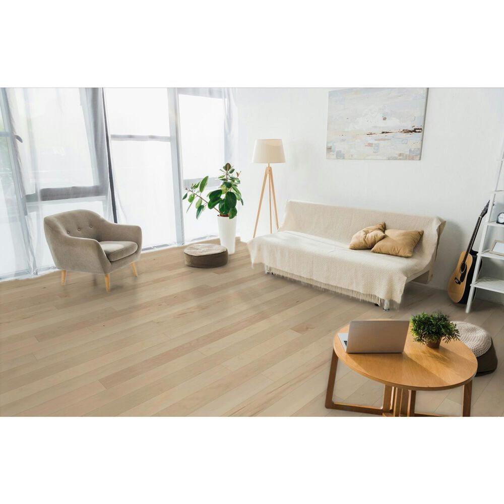 Lauzon Expert Pure 5 3/16&quot; Boreal Hard Maple Engineered Hardwood, , large