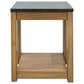 Ashley Quentina End Table in Natural and Black, , large