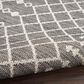 Nourison Positano Southwestern Charcoal 5" x 7" Indoor/Outdoor Area Rug, , large
