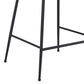 Zuo Modern Byron Counter Chair in Gray/Black, , large