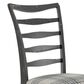 Declan Dining Champlain Plaid Side Chair in Distressed Black, , large