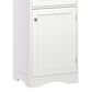 RiverRidge Home Ashland 1-Door Tall Cabinet in White, , large