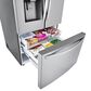 LG 24 Cu. Ft. Counter-Depth French Door Refrigerator with Craft Ice in PrintProof Stainless Steel, , large