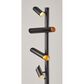 Adesso Tyler LED Floor Lamp in Black, , large