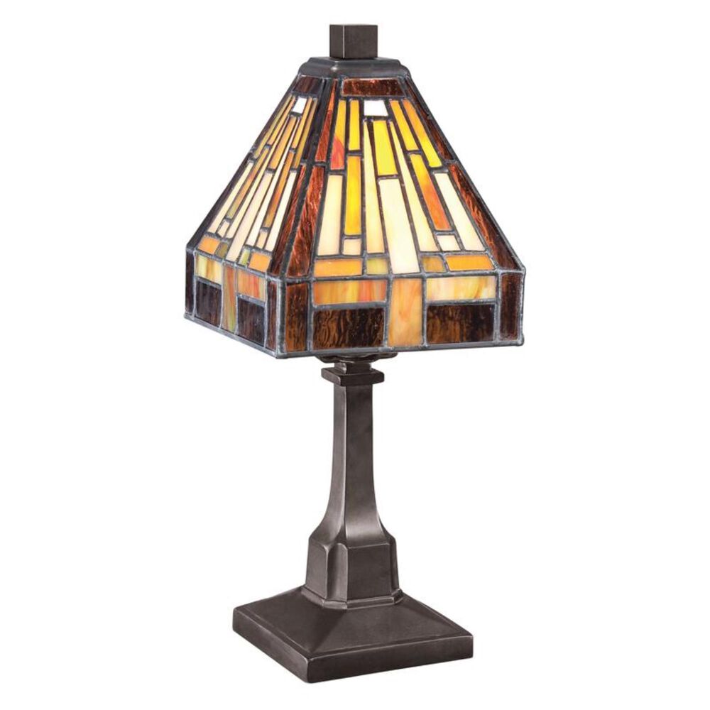 Quoizel Stephen 1 Light Table Lamp in Vintage Bronze, , large