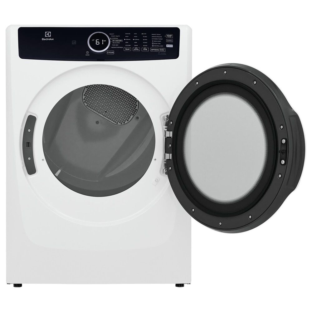 Electrolux 8 Cu. Ft. Front Load Gas Dryer with Sanitize in White, , large