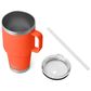 YETI Rambler 35 Oz Straw Mug with Straw Lid in Papaya, , large