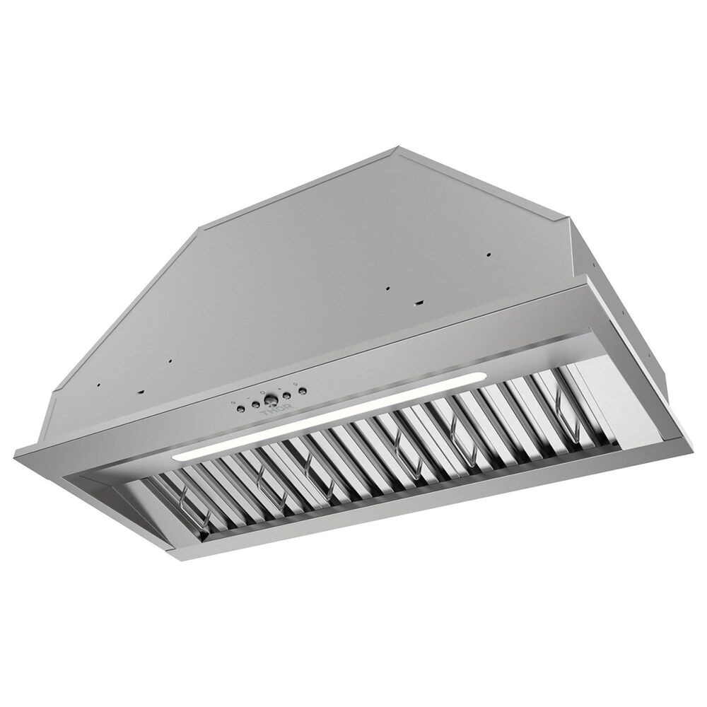 Thor Kitchen 34" Liner Range Hood with Baffle Filters and Strip Light in Stainless Steel, , large
