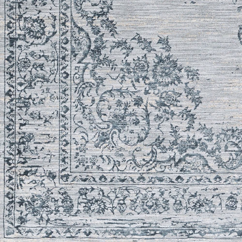 Surya Laila  9&#39; x 12&#39;2&quot; Navy, Teal, Light Gray, Beige, Taupe and Cream Area Rug, , large