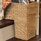 Creative Coop Woven Bankuan Stair Basket with Handles in Natural, , large