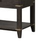 Lexora Home Norwalk 84" Double Bathroom Vanity in Brown Oak with White Quartz Top and Rectangular Sinks, , large
