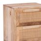 Linon Home Decor Janie 2-Drawer Cabinet in Natural and Gold, , large