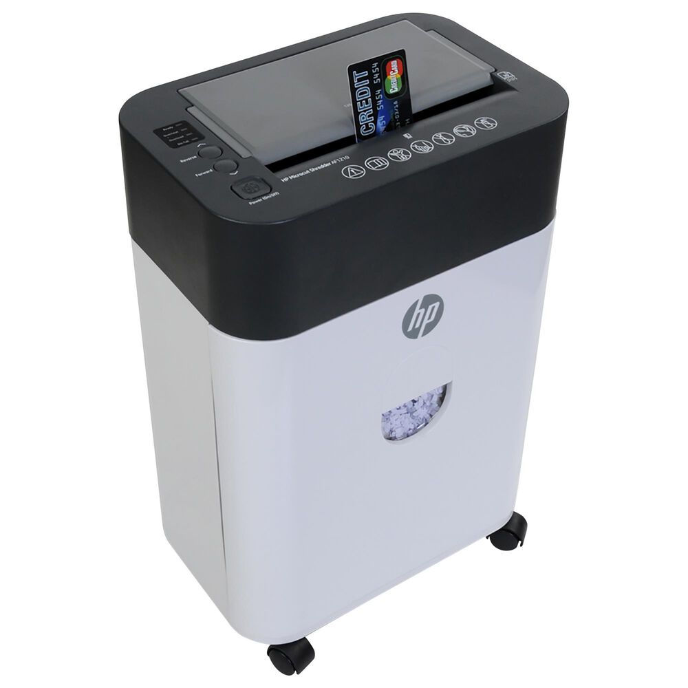 Royal 120 Sheets Autofeed Microcut Shredder in White, , large