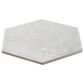 Soho Studio Pompeia Blanco 8" x 9" Hexagon Porcelain Tile, , large