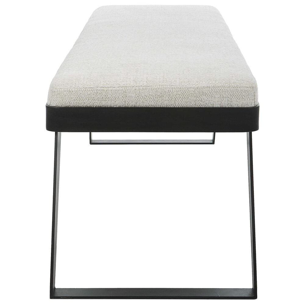 Uttermost Hover Bench in Black, , large