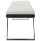 Uttermost Hover Bench in Black, , large